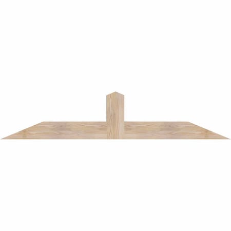 Ekena Millwork Portland Smooth Timber Gable Bracket, Douglas Fir, 72"W x 15"H x 5 1/2"D x 5 1/2"F, 5/12 Pitch GBW072X15X0606POR00SDF